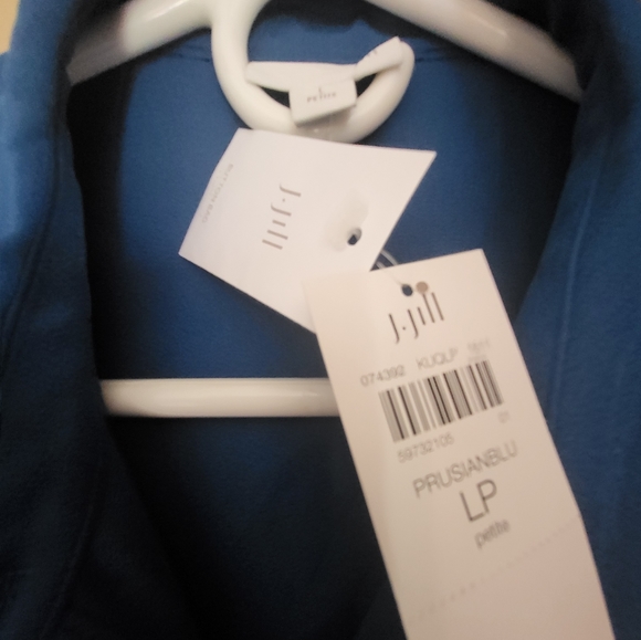 J.Jill Blue Blouse - Picture 11 of 12